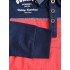 Name it polo cotone elasticizzato doppio colletto inserto jeans  bambino mod. Nitlars Lars